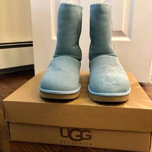 Classic Short Blue UGGS